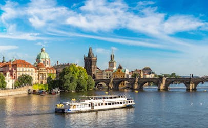Cruise on the Vltava River with refreshments